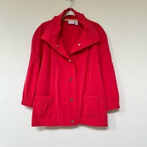 Zenergy by Chicos ~ Jacket Shacket in a stunning shade of Coral  - Large - 16